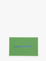 Leather Postcard Etrier Green accessoires EBM001