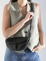 Sac Bandoulire S Oxer Cuir Etrier Marron oxer EOXE065U-vue-porte