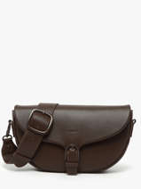 Sac Bandoulire M Oxer Cuir Etrier Marron oxer EOXE065M