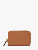 Porte-monnaie Et Bandoulire Cuir Etrier Marron equestre EEQT096M