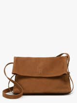 Sac Bandoulire Cavalier Nubuck Cuir Etrier Marron cavalier nubuck ECAN135M