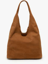 Hobo Cavalier Nubuck Cuir Etrier Marron cavalier nubuck ECAN154L