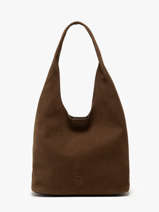 Hobo Cavalier Nubuck Cuir Etrier Marron cavalier nubuck ECAN154M