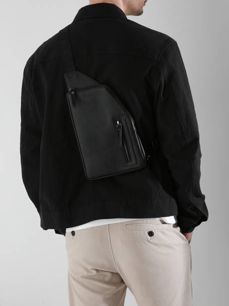 Sac BandouliÃ¨re FlÃ¨che Etrier Noir fleche EFLE723M vue secondaire 1