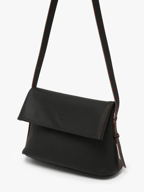 Sac Bandoulière Cavalier Cuir Etrier Noir cavalier ECLR135M vue secondaire 1