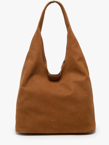 Hobo Cavalier Nubuck Cuir Etrier Marron cavalier nubuck ECAN154L
