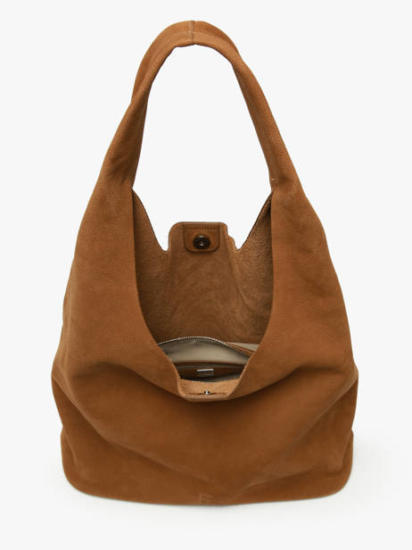 Hobo Cavalier Nubuck Cuir Etrier Marron cavalier nubuck ECAN154L vue secondaire 2