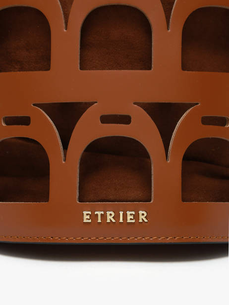 Sac Bandoulière Epona Etrier Marron epona EEPO136M vue secondaire 8