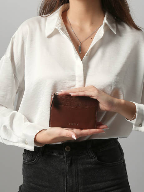 Card Holder Tradition Leather Etrier Brown tradition ETRA094M other view 1