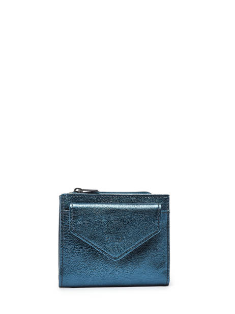 Coin Purse Leather Etincelle Irisée Etrier Green etincelle irisee EETI810